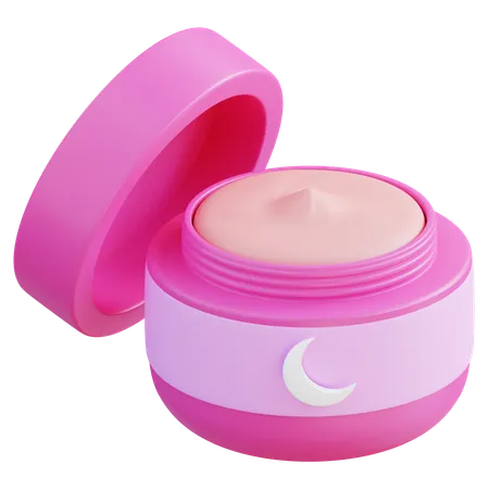 Night Cream  3D Icon