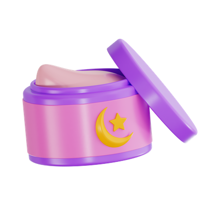 Night Cream  3D Icon