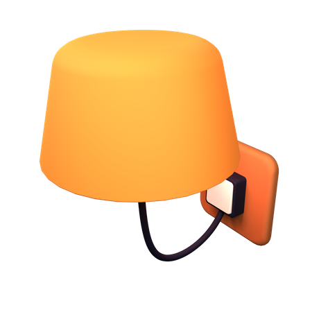 Night Lamp  3D Icon