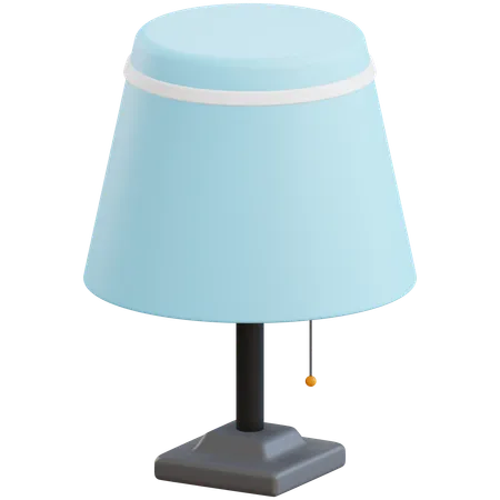3 D Bed Lamp Illustration 3D Icon
