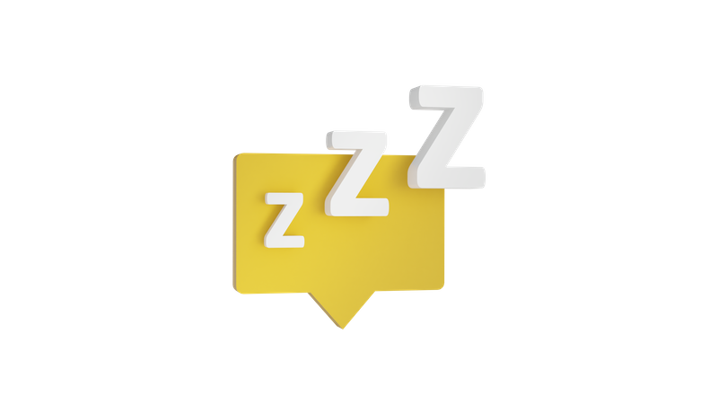 Night Message  3D Icon