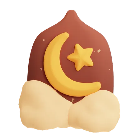 라마단의 밤  3D Icon