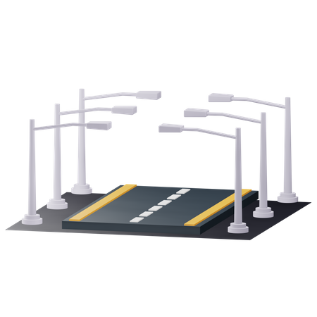 Night Road  3D Icon
