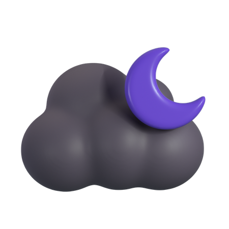 Night sky  3D Icon