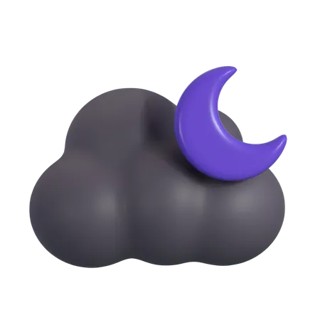 Night sky  3D Icon