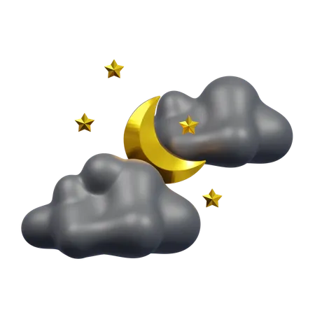Night Sky  3D Icon