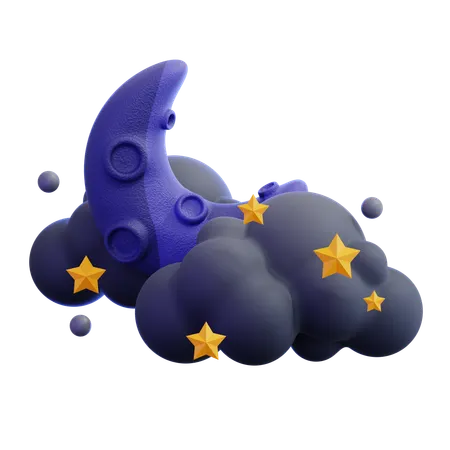 Night Sky  3D Icon