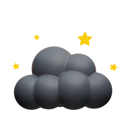Night star  3D Icon