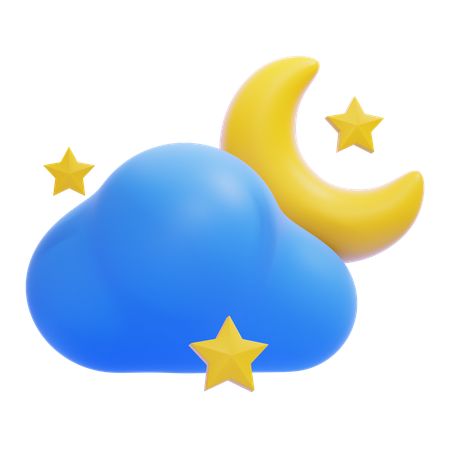 Night Star  3D Icon