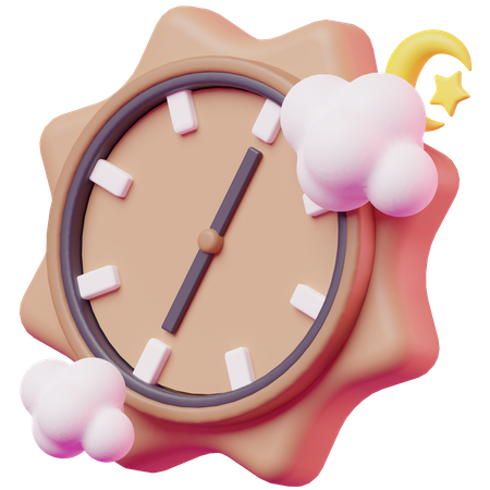 Night Time  3D Icon