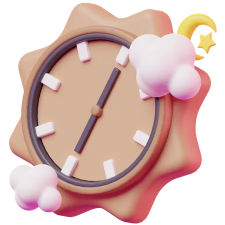 Night Time  3D Icon