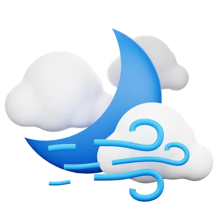 Night Wind  3D Icon