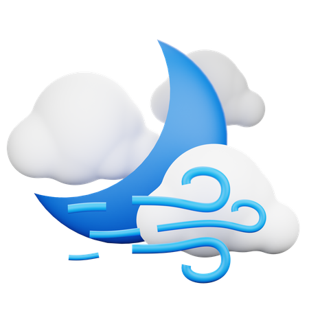 Night Wind  3D Icon