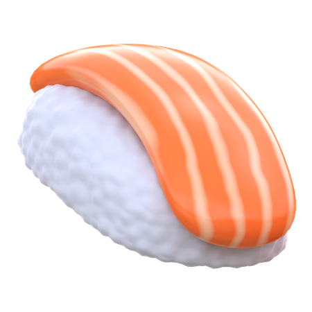 Nigiri Sushi  3D Icon