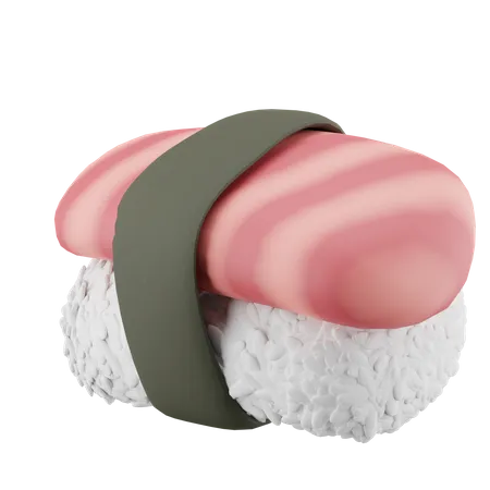 Nigiri sushi cuisine japonaise  3D Icon