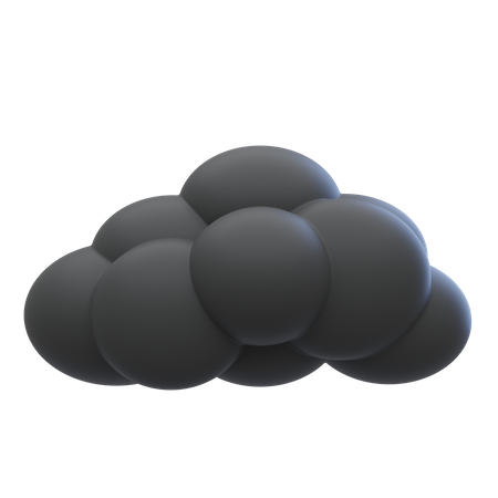 Nimbus Cloud  3D Icon