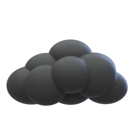 Nimbus Cloud  3D Icon