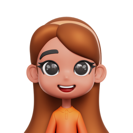 Niñita  3D Icon