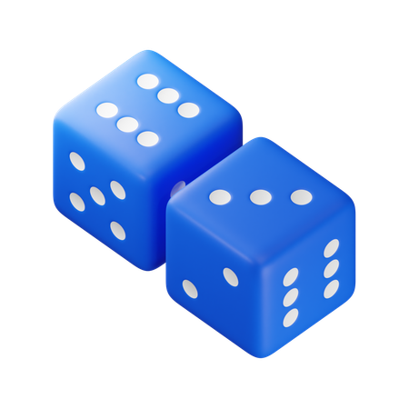 Nine Dice  3D Icon