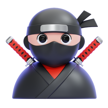 Ninjas  3D Icon