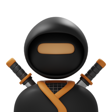 忍者  3D Icon