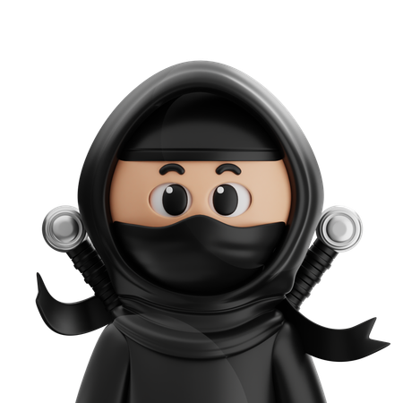 Ninja  3D Icon