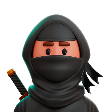 Ninja  3D Icon