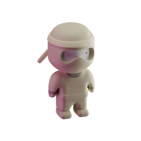 Ninja  3D Icon