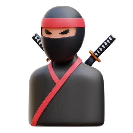 Ninja 3D Icon