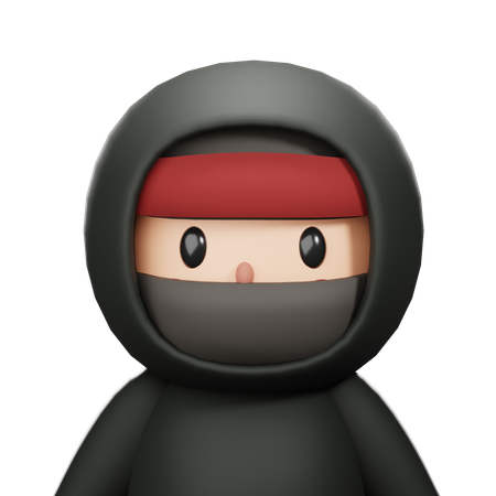 Ninja Costume Avatar  3D Icon