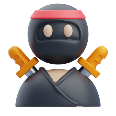 Ninjas  3D Icon