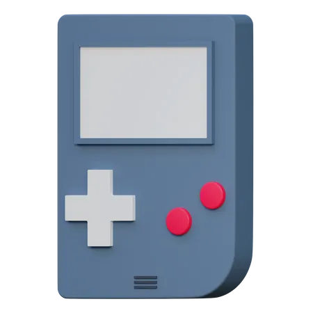 Icone De Jogo De Console Portatil Ilustracao 3 D 3D Icon