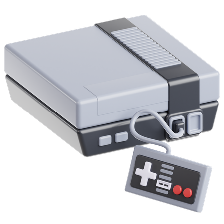 Nintendo Entertainment System  3D Icon
