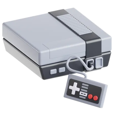Nintendo Entertainment System  3D Icon