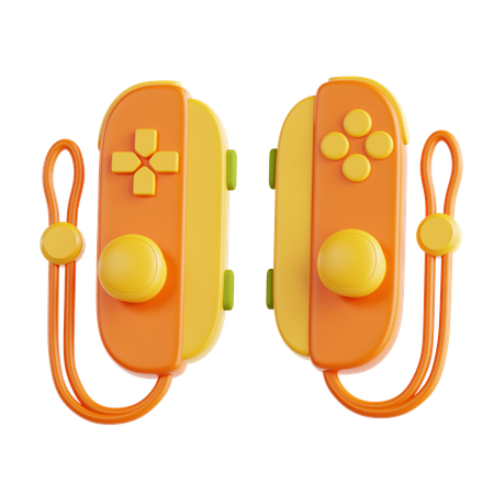 Nintendo Joycon Gaming  3D Icon