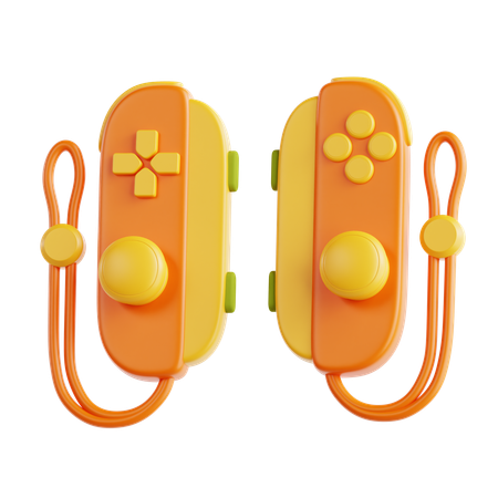 Nintendo Joycon Gaming  3D Icon