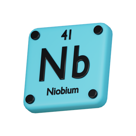 Niobio  3D Icon