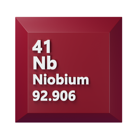 Niobium  3D Icon