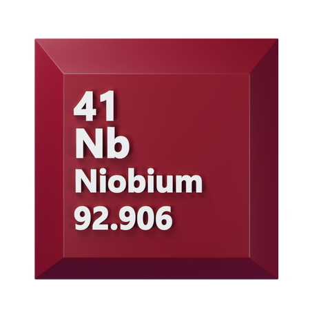 Niobium  3D Icon