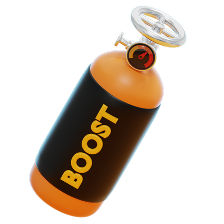 NITRO BOOST  3D Icon