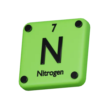 Nitrogen  3D Icon