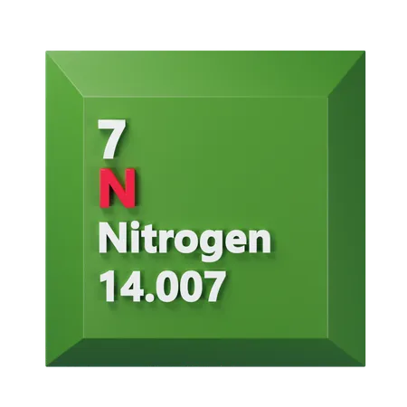 Nitrogen  3D Icon