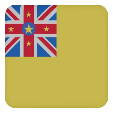 Niue  3D Icon