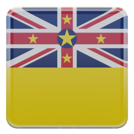 Niue Flag  3D Flag