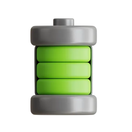 Niveau de batterie  3D Icon