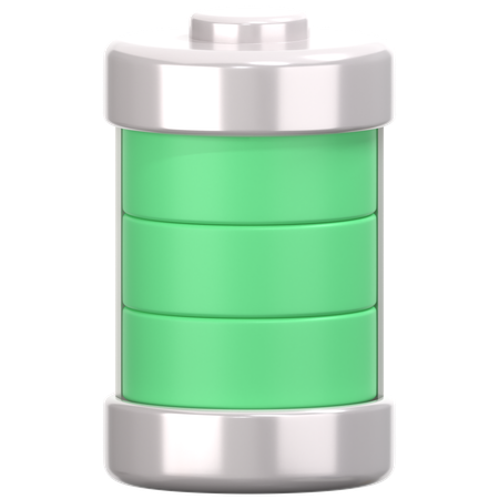 Niveau de batterie  3D Icon