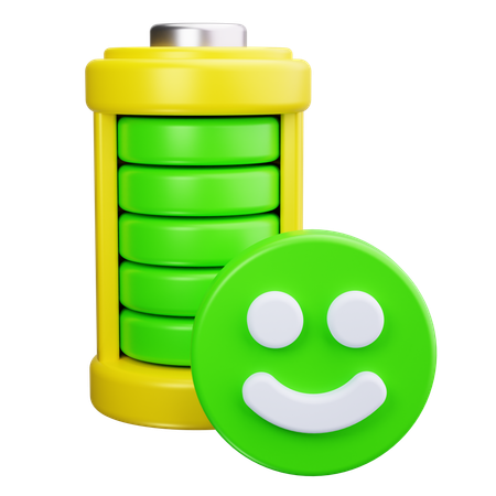 Niveau de batterie  3D Icon