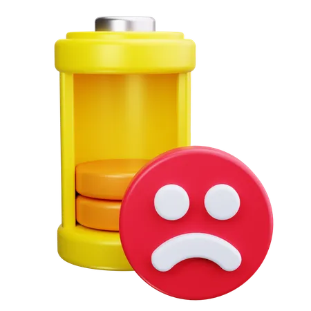 Niveau de batterie  3D Icon