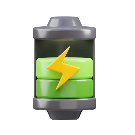 Niveau de batterie  3D Icon