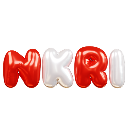 NKRI  3D Icon